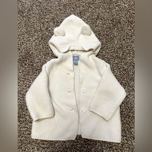 Cream Bear sweater